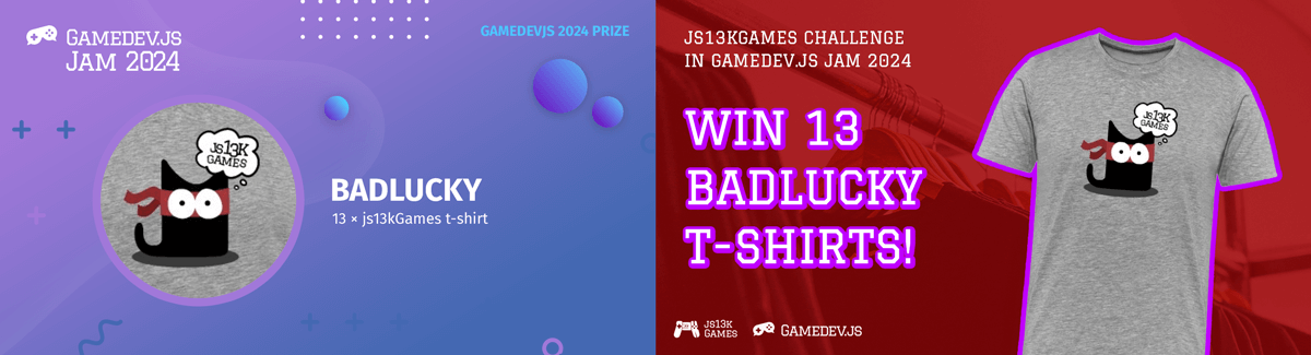 Enclave Games - badlucky from js13kGames in Gamedev.js Jam