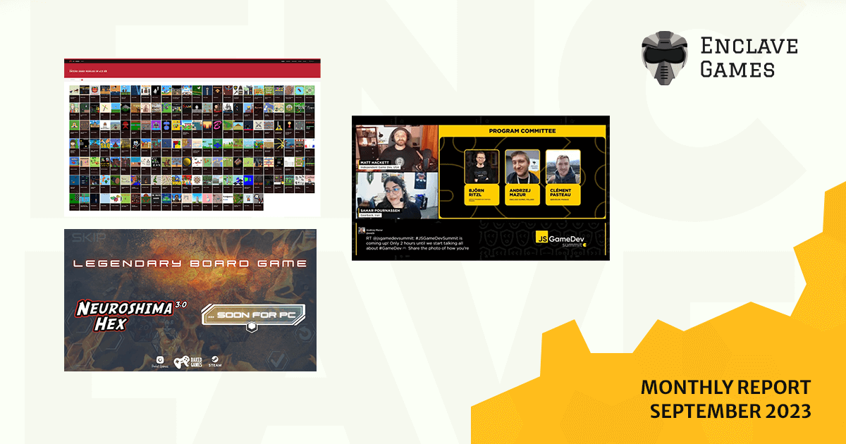Enclave Games - Monthly September 2023
