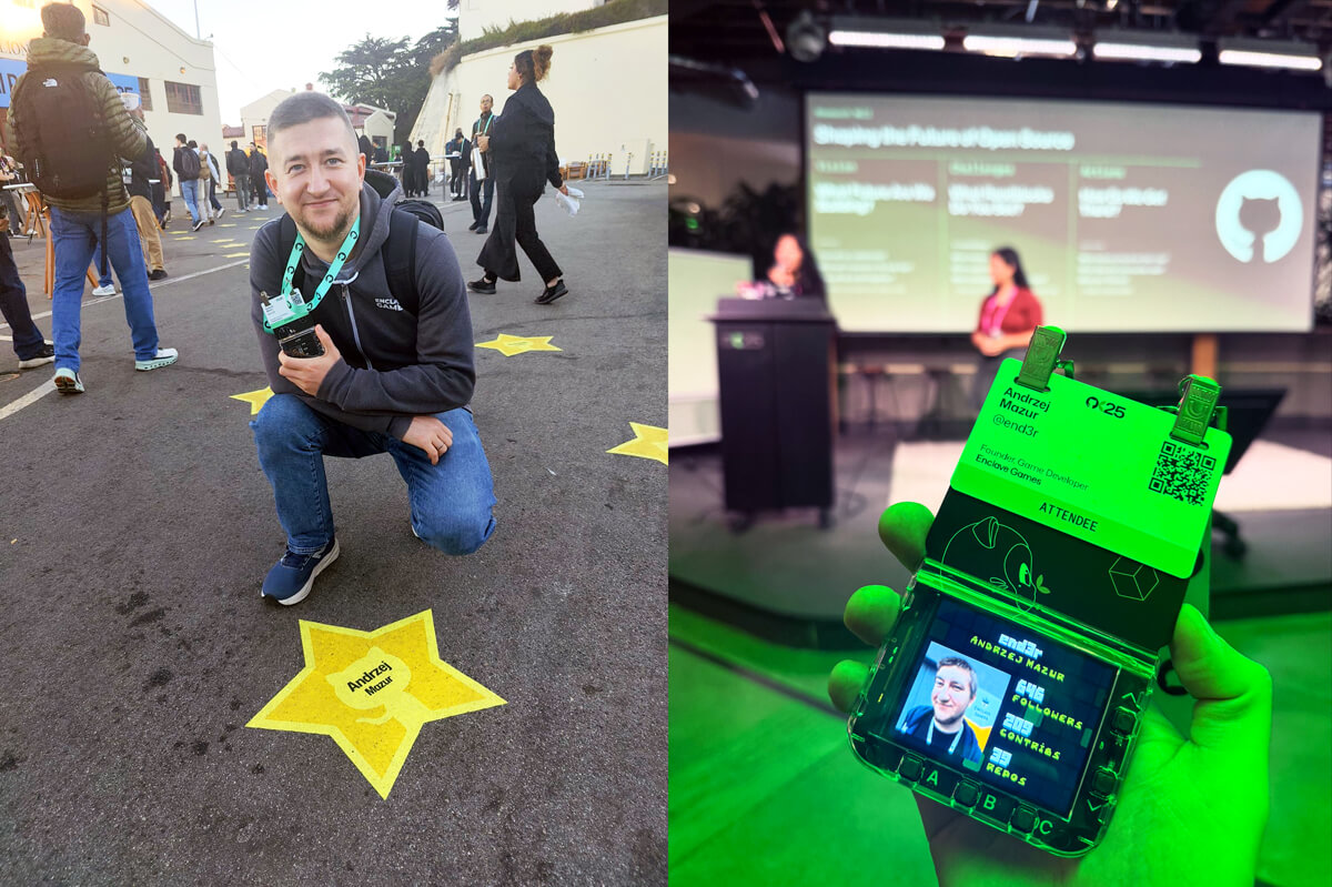 Enclave Games - Monthly October 2025: GitHub Universe 2025 star and badge