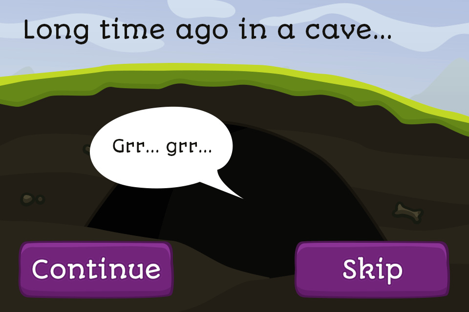 Caveman Grru - story01