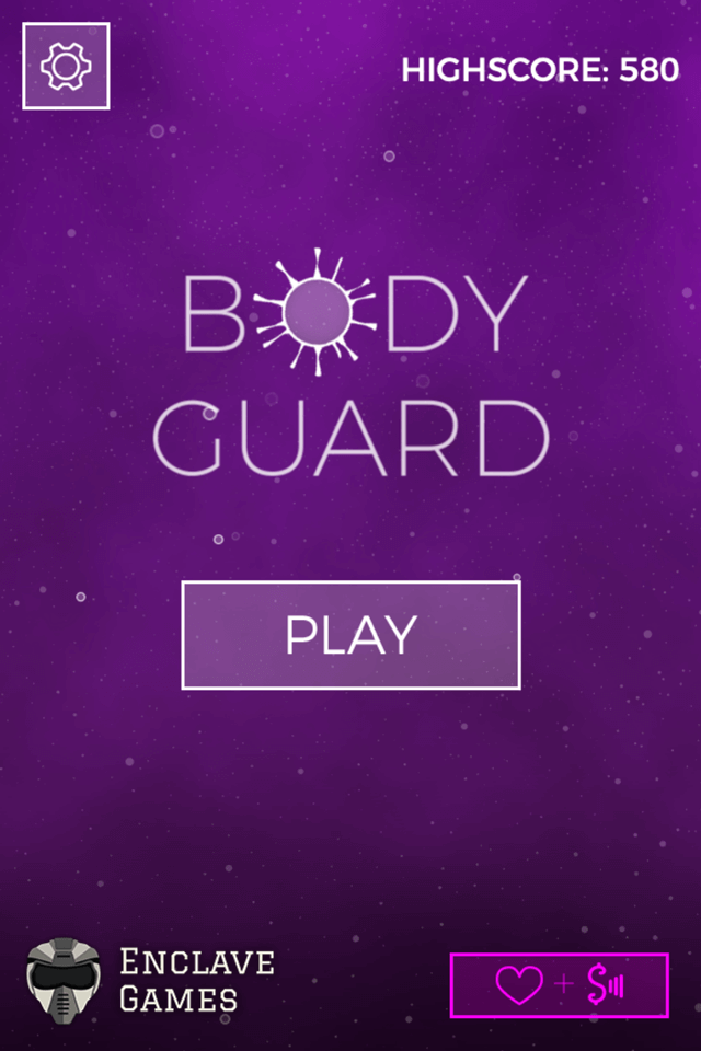 Body Guard - mainmenu
